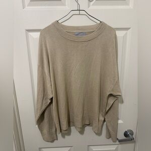 MODERN CITIZEN Tan Sweater.